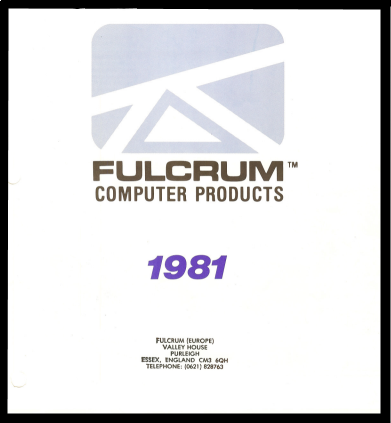 Fulcrum Products sales sheet